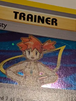 Pokemon Misty Holo Rare Trainer 18/132 Gym Heroes WOTC 2000 MP - Image 5