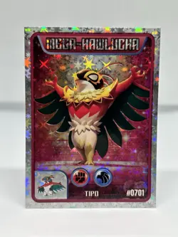 HAWLUCHA MEGA STICKER - EVOLUCIONES - POKEMON ( PSA , CGC , BGS , TAG ) - Image 1