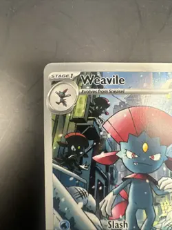 Weavile 228/217 - Ascended Heroes - Pack Fresh Illustration Rare Pokemon TCG - Image 2