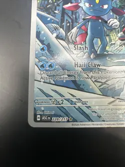 Weavile 228/217 - Ascended Heroes - Pack Fresh Illustration Rare Pokemon TCG - Image 4