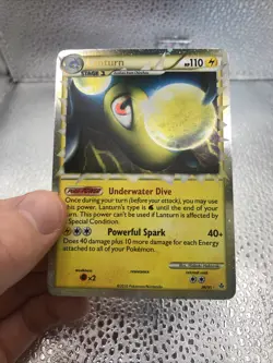 Lanturn (Prime) 86/95 Unleashed Holo *MISCUT* Heart Gold Soul Silver Pokemon - Image 4