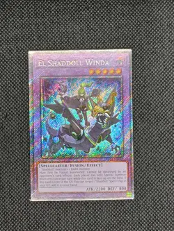 El Shaddoll Winda Platinum Secret Rare RA04-EN052 Yugioh - Image 1