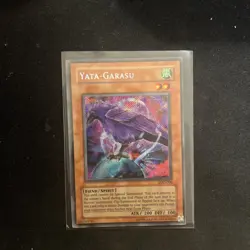 Yu-Gi-Oh! TCG Yata-Garasu Legacy of Darkness LOD-000 Unlimited Secret Rare - Image 1