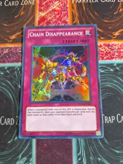 Yu-Gi-Oh! Chain Disappearance TU06-EN002 Super Rare Unlimited Near Mint - Image 1