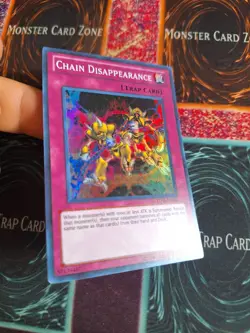 Yu-Gi-Oh! Chain Disappearance TU06-EN002 Super Rare Unlimited Near Mint - Image 2