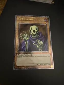 Yugioh Skull Servant RA04-EN110 1st Ed Quarter Century Secret Rare NM - Image 1