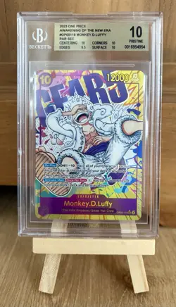 Monkey D. Luffy OP05-119 SEC One Piece Gear 5 BGS 10 - Image 1