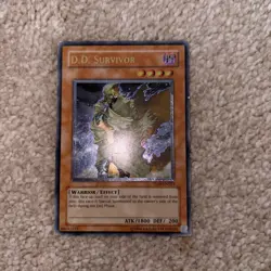 D.D. Survivor TLM-EN023 Ultimate Rare UNL Edition YuGiOh Card HP - Image 3