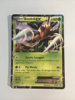 Beedrill EX - XY157 - Promo XY Black Star Promos Set - Pokemon Card - MP - Image 1