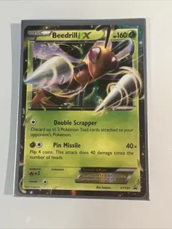 Beedrill EX - XY157 - Promo XY Black Star Promos Set - Pokemon Card - MP - Image 3