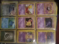 282x Vintage & Modern Pokemon Card Lot Childhood Binder Incld. 1st Editions - Image 1