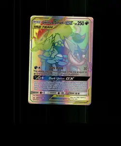 Fan-Art READ DESCRIPTION BELOW HOLO Greninja Card Zoroark Pokemon Card p3 - Image 1
