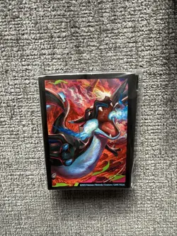 Mega Charizard X EX Ultra Premium Collection Playmat Deck Box and Card Sleeves - Image 4