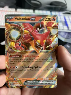 Volcanion ex 31/159 Double Rare Journey Together Pokemon TCG Card NM-M - Image 1