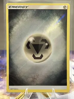 Metal Energy Reverse Holo Pokemon Card Sun & Moon 2017 - Image 1
