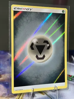 Metal Energy Reverse Holo Pokemon Card Sun & Moon 2017 - Image 2