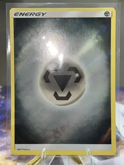 Metal Energy Reverse Holo Pokemon Card Sun & Moon 2017 - Image 3