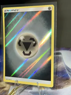 Metal Energy Reverse Holo Pokemon Card Sun & Moon 2017 - Image 5