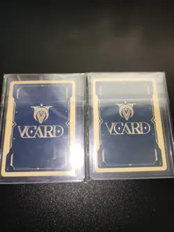 VCard Rising Stars 1st Edition - (9) Nanoless Holo 116/190 and Base Card - Image 2