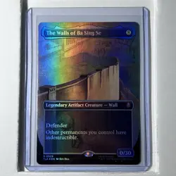 The Walls of Ba Sing Se (Borderless) Avatar: The Last Airbender Foil NM - Image 1
