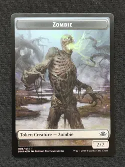 Zombie / Bird Token - Foil - Dominaria Remastered - NM - EN - 005/001 - Image 1