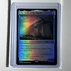 Magic The Gathering Walls of Ba Sing Se Legendary Artifact Avatar 0261 Eng… - Image 1