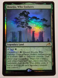 Boseiju, Who Endures Kamigawa: Neon Dynasty Foil Magic The Gathering - Image 1