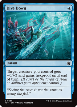 Dive Down [Foundations] Magic MTG - Image 1