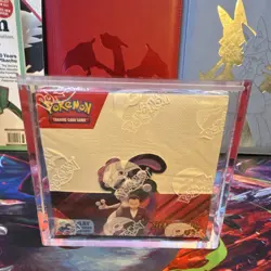 NEW SEALED Pokemon TCG Scarlet & Violet Destined Rivals Booster Box W Acrylic - Image 1