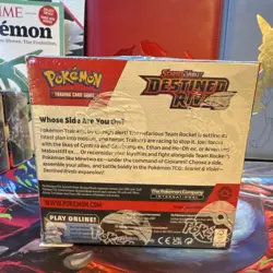 NEW SEALED Pokemon TCG Scarlet & Violet Destined Rivals Booster Box W Acrylic - Image 3