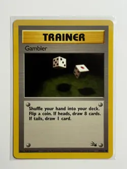 Pokemon Fossil Gambler 60/62 MP - Image 1
