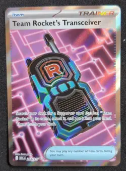 2026 Pokemon Ascended Heroes Team Rocket's Transceiver #263/217 Ultra Rare - Image 1