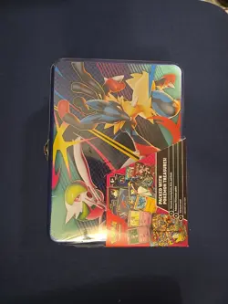 Pokemon TCG 2025 Fall Collector Chest Tin Sealed New - Image 1