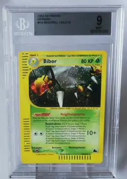 Pokemon Karte Bibor Holo H4/H32 Skyridge 2003 BGS 9 (PSA CGC GSG PGS) Beedrill - Image 1