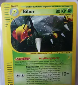 Pokemon Karte Bibor Holo H4/H32 Skyridge 2003 BGS 9 (PSA CGC GSG PGS) Beedrill - Image 3