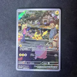 Pokemon Scarlet Violet 151 MEW Pikachu English 173/165 Illustration Rare - Image 1