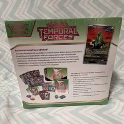 Pokemon TCG Scarlet & Violet Temporal Forces Elite Trainer Box Iron Leaves - Image 3