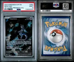 Pokemon 2023 151 SVP en Mewtwo 052 Ultra Premium Black Star Promo PSA 9 - Image 3