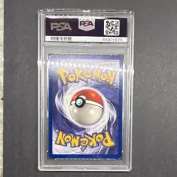 Pokemon TCG Dark Charizard Team Rocket 1st Edition Rare PSA 7 2000 #21/82 - Image 2