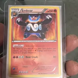 Pokemon Emboar 100/99 Next Destinies Secret Rare Holo 150 HP Inferno Fandango - Image 3