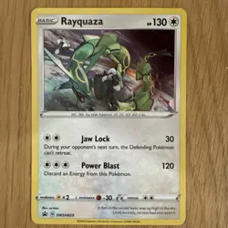 Rayquaza - (Pixel Cosmos Holo) Promo Holo SWSH029 Pokemon TCG - Image 1