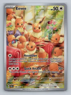 Pokemon SV06: Twilight Masquerade #188/167 Eevee - Image 1