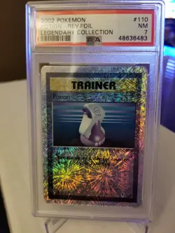 POKEMON 2002 Legendary Collection Potion Reverse Foil #110/110 PSA 7 - Image 1