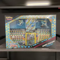 Pokemon TCG Crown Zenith Shiny Zacian Premium Figure Collection -New Sealed - Image 1