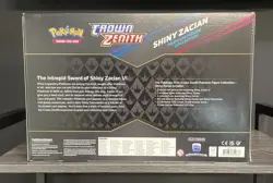 Pokemon TCG Crown Zenith Shiny Zacian Premium Figure Collection -New Sealed - Image 3