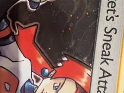 Pokemon Rocket’s Sneak Attack Holo 16/82 Team Rocket WOTC 2000 MP - Image 4