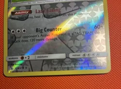 Pokemon English Snorlax 158/214 Sm-Unbroken Bonds Reverse Holo PACK FRESH MINT! - Image 3