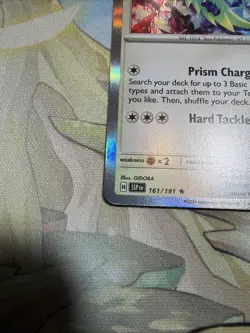 Terapagos - 161/191 Holo Horizons Stamp | Pokemon GameStop Promo - Image 4