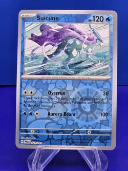 2025 Near Mint Suicune 024/131 Prismatic Evolutions Reverse Holo English - Image 1