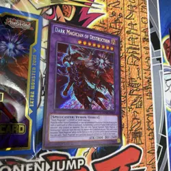 Yugioh - Dark Magician of Destruction MZMU-EN011 1st Ed SECRET + Field Center - Image 3